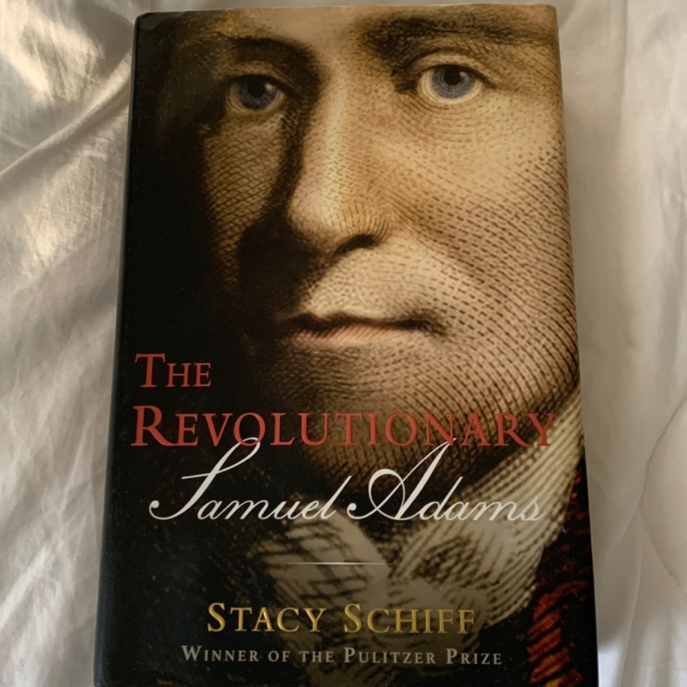The Revolutionary Samuel Adam’s hardcover book